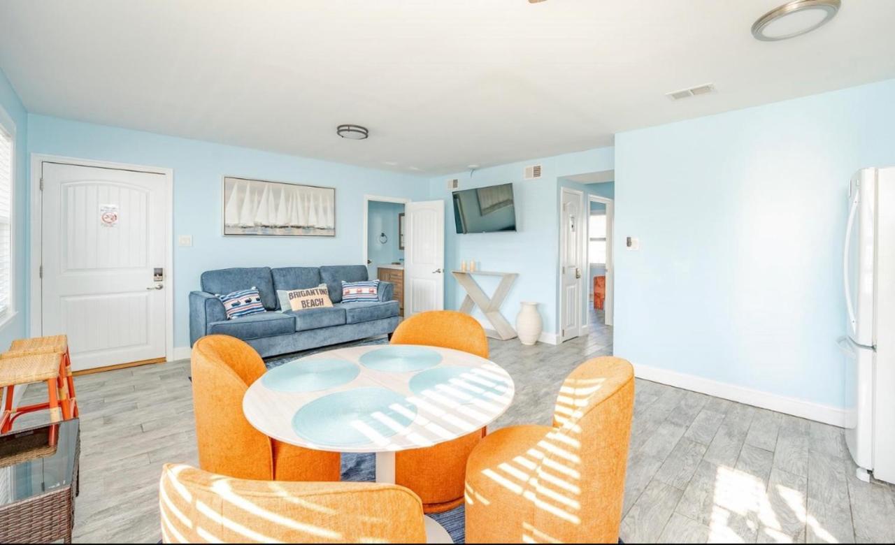 Steps To Sand Updated Bouchee Beachy Condo Deck Parking Brigantine Extérieur photo
